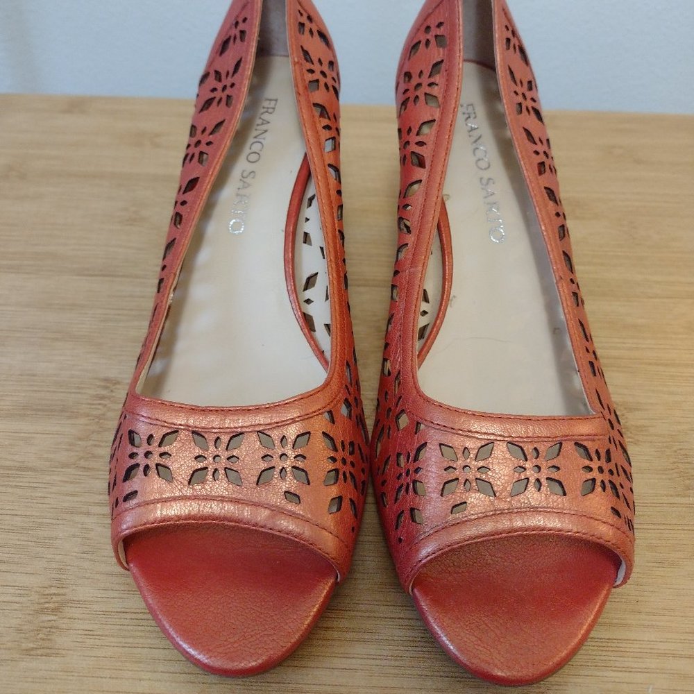 Rose Gold Cut Out Heels